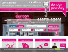 Tablet Screenshot of duncanyeardley.co.uk